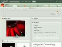 Tablet Screenshot of naisiai.deviantart.com