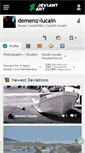 Mobile Screenshot of demenz-lucain.deviantart.com