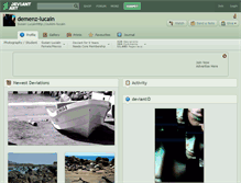 Tablet Screenshot of demenz-lucain.deviantart.com