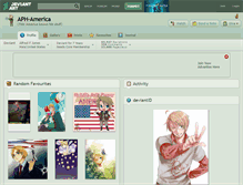 Tablet Screenshot of aph-america.deviantart.com