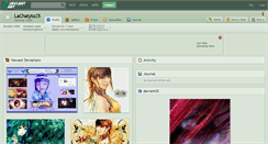 Desktop Screenshot of lachatyta25.deviantart.com