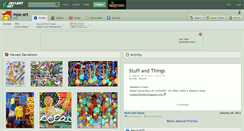 Desktop Screenshot of mpe-art.deviantart.com