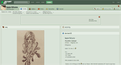 Desktop Screenshot of kaze-hiruno.deviantart.com