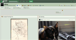 Desktop Screenshot of offout.deviantart.com