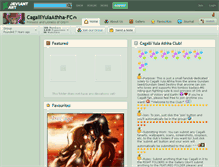 Tablet Screenshot of cagalliyulaathha-fc.deviantart.com