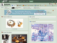 Tablet Screenshot of bazikotek.deviantart.com