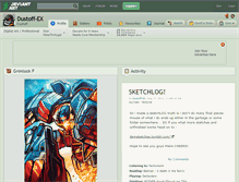 Tablet Screenshot of dustoff-ex.deviantart.com