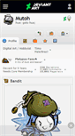 Mobile Screenshot of mutoh.deviantart.com