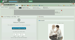 Desktop Screenshot of ermengardesecret.deviantart.com