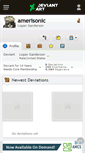 Mobile Screenshot of amerisonic.deviantart.com