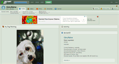 Desktop Screenshot of gloryraine.deviantart.com