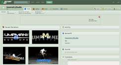 Desktop Screenshot of geometrystudio.deviantart.com