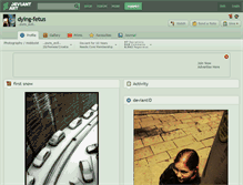 Tablet Screenshot of dying-fetus.deviantart.com