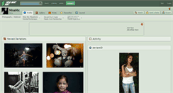 Desktop Screenshot of ninanix.deviantart.com