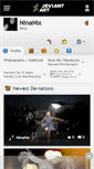 Mobile Screenshot of ninanix.deviantart.com