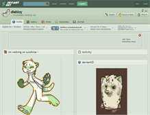 Tablet Screenshot of diabloy.deviantart.com