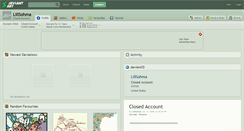 Desktop Screenshot of lillsohma.deviantart.com