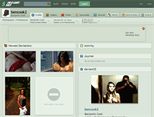 Tablet Screenshot of bencook2.deviantart.com