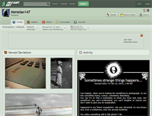 Tablet Screenshot of menelao147.deviantart.com