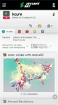 Mobile Screenshot of kcure.deviantart.com