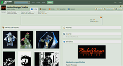 Desktop Screenshot of maskedavengerstudios.deviantart.com
