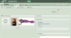 Desktop Screenshot of fizzypup.deviantart.com