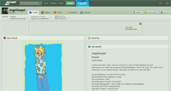 Desktop Screenshot of angelgospel.deviantart.com