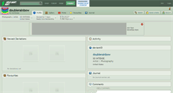 Desktop Screenshot of doublerainbow.deviantart.com