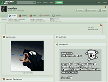 Tablet Screenshot of kuevlaar.deviantart.com