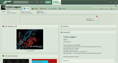 Desktop Screenshot of motion-suggests.deviantart.com