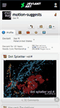 Mobile Screenshot of motion-suggests.deviantart.com