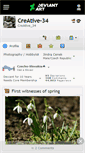Mobile Screenshot of creative-34.deviantart.com