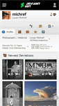 Mobile Screenshot of michref.deviantart.com