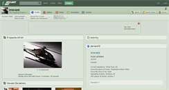 Desktop Screenshot of irrevent.deviantart.com