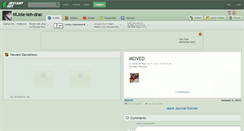 Desktop Screenshot of nijole-teh-drac.deviantart.com