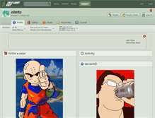 Tablet Screenshot of olimto.deviantart.com