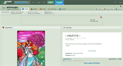 Desktop Screenshot of animescape.deviantart.com