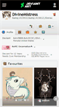 Mobile Screenshot of divinemistress.deviantart.com