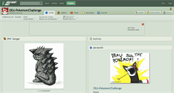 Desktop Screenshot of dea-pokemonchallenge.deviantart.com
