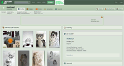 Desktop Screenshot of mottouri.deviantart.com
