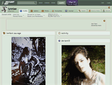 Tablet Screenshot of lynnlae.deviantart.com