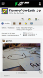 Mobile Screenshot of flower-of-the-earth.deviantart.com