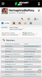 Mobile Screenshot of hermaphroditepony.deviantart.com