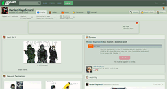 Desktop Screenshot of maniac-kagesenshi.deviantart.com