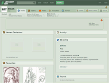 Tablet Screenshot of eucos.deviantart.com