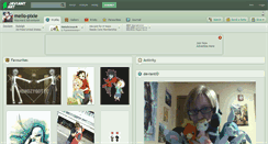 Desktop Screenshot of mello-pixie.deviantart.com