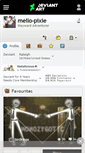 Mobile Screenshot of mello-pixie.deviantart.com