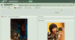 Desktop Screenshot of godling-studio.deviantart.com