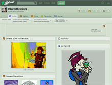 Tablet Screenshot of dearesttwinkies.deviantart.com