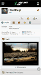 Mobile Screenshot of hiredhelp.deviantart.com